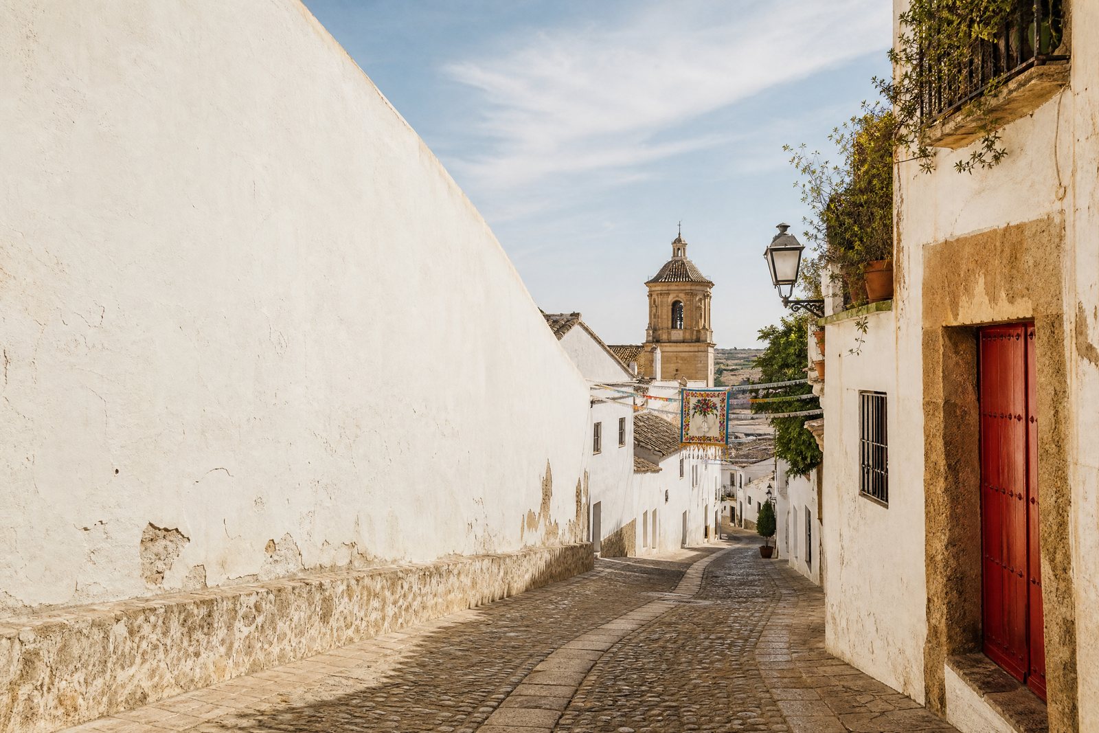 Calle de un pueblo español